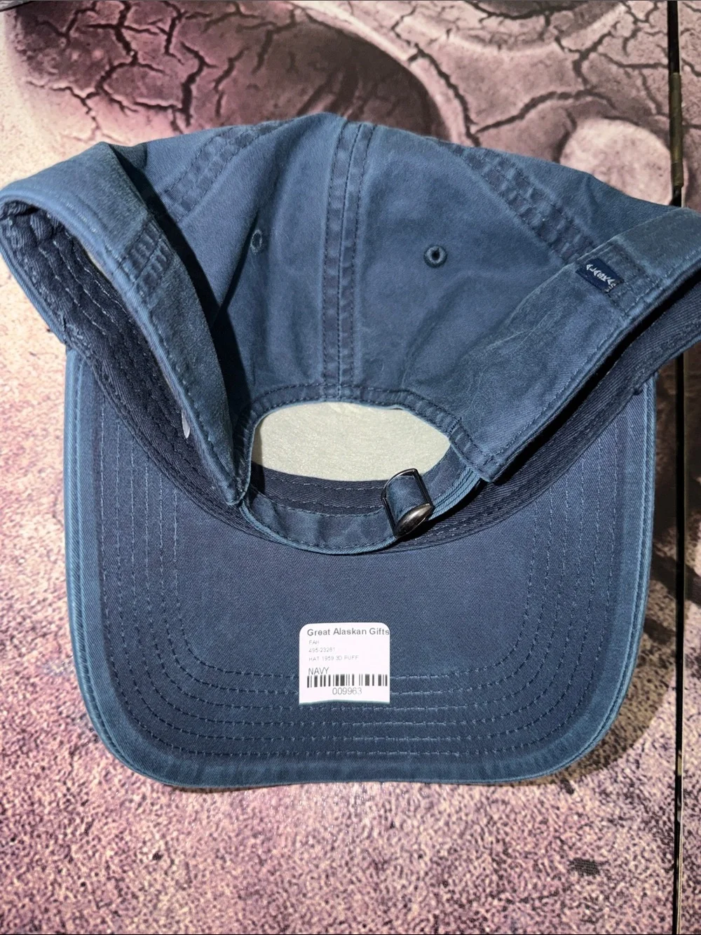 Ketchikan Alaska 1959 Embroidered Baseball Cap - Navy & Yellow